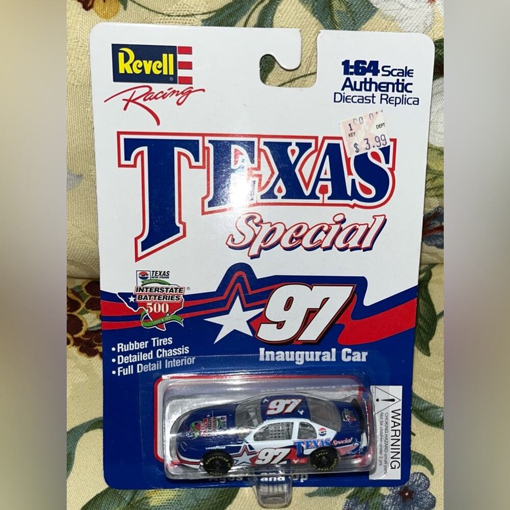 NIB! Revell Racing Texas Special Inaugural Car #97 Chevrolet Monte Carlo 1997